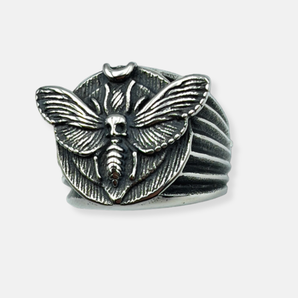 Lunar Moth Ring