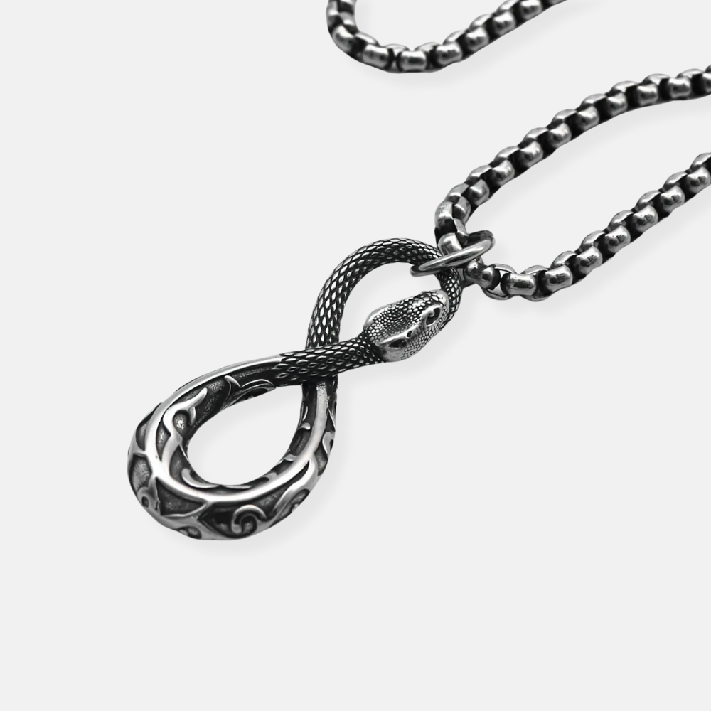 Infinity Serpent Necklace