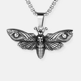 Moth of Shadows Necklace